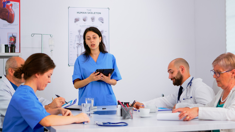 Medical assistant training program in Houston classroom